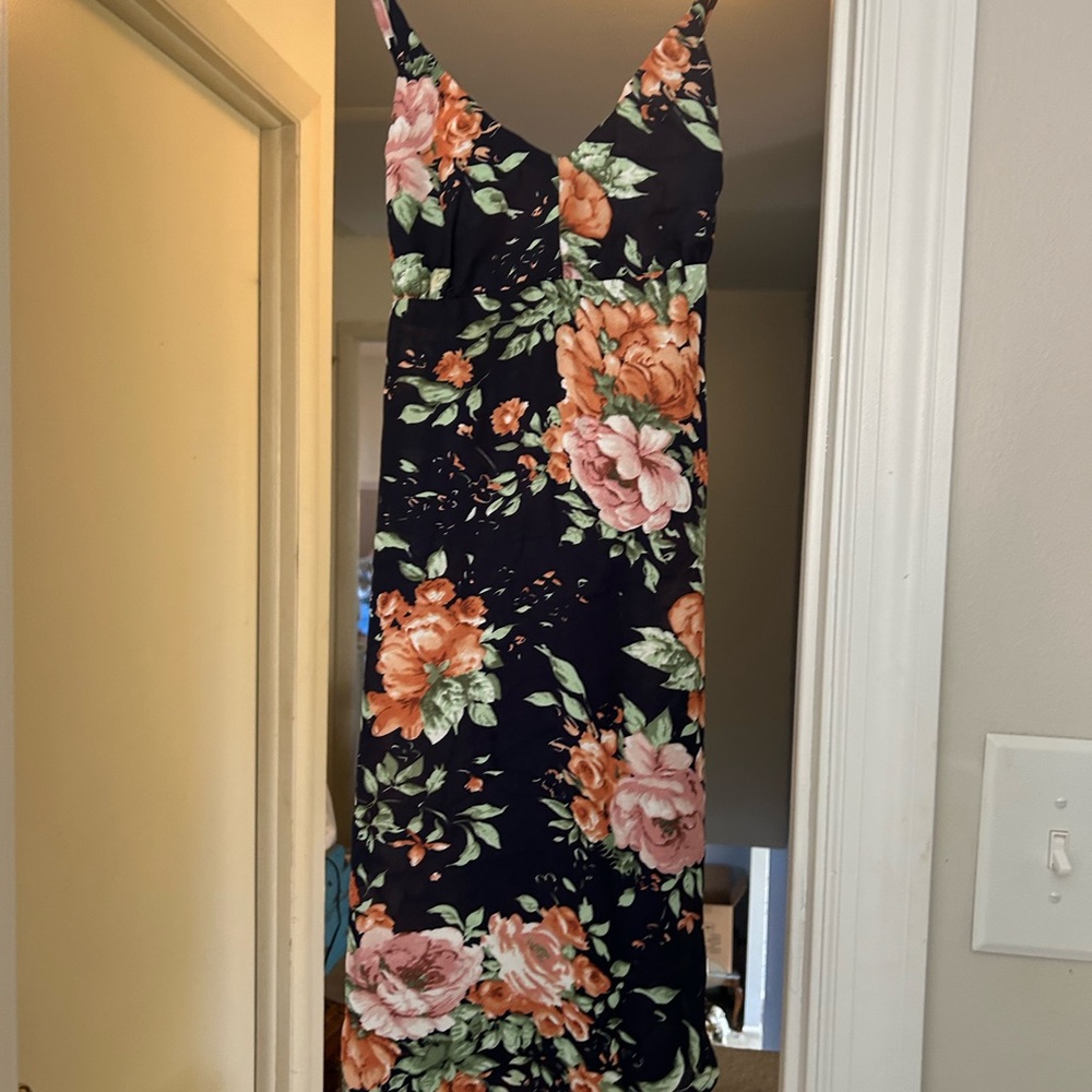 Floral Print Women's mini Dress